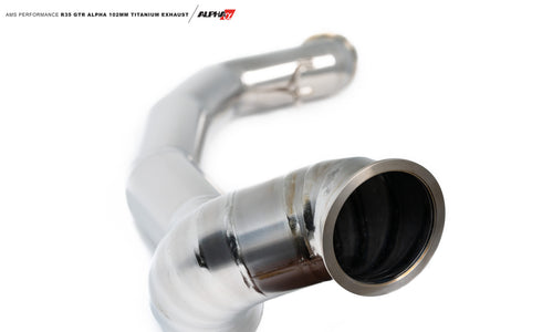 AMS Performance Alpha 102mm Titanium Exhaust for Nissan GTR R35